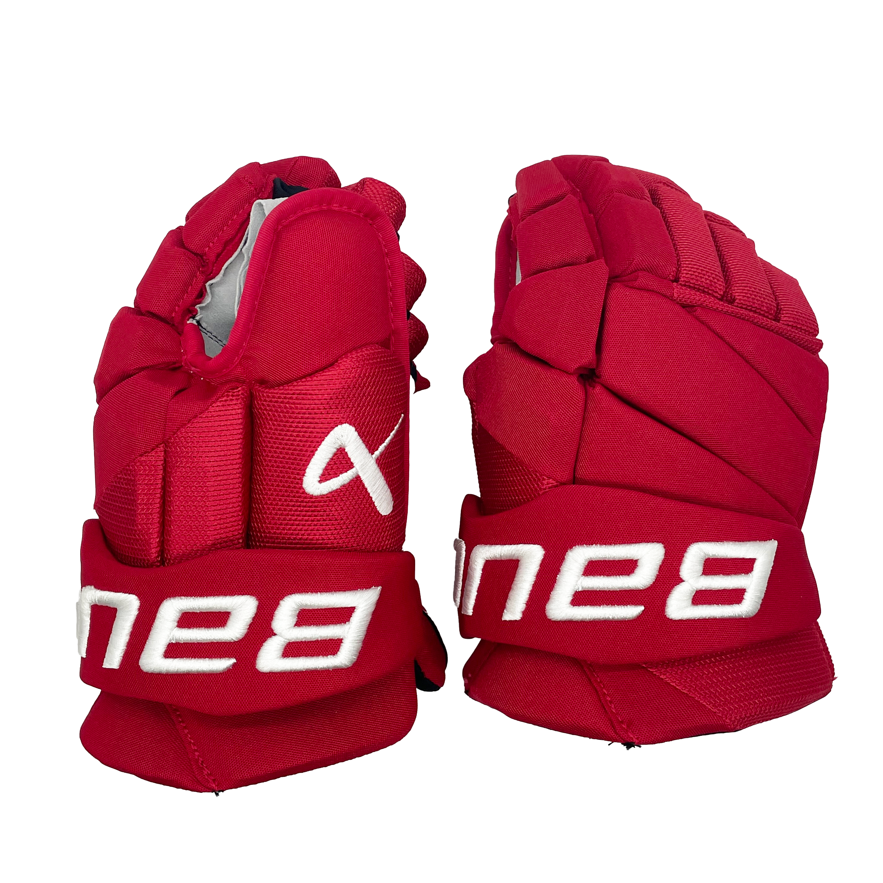 Bauer Vapor Hyperlite - Gants NCAA Pro Stock (rouge) - Intermédiaire